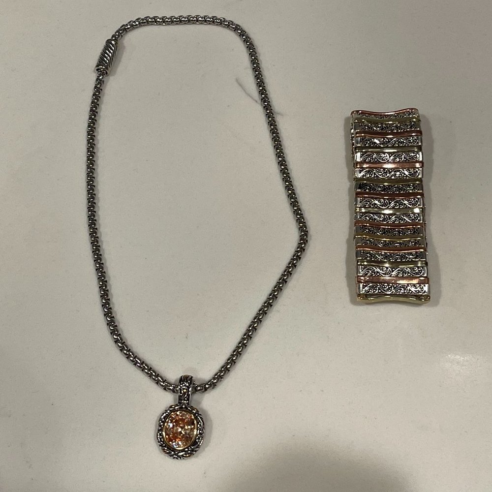 Fashion Jewelry Set- Silver/Gold/Copper Color